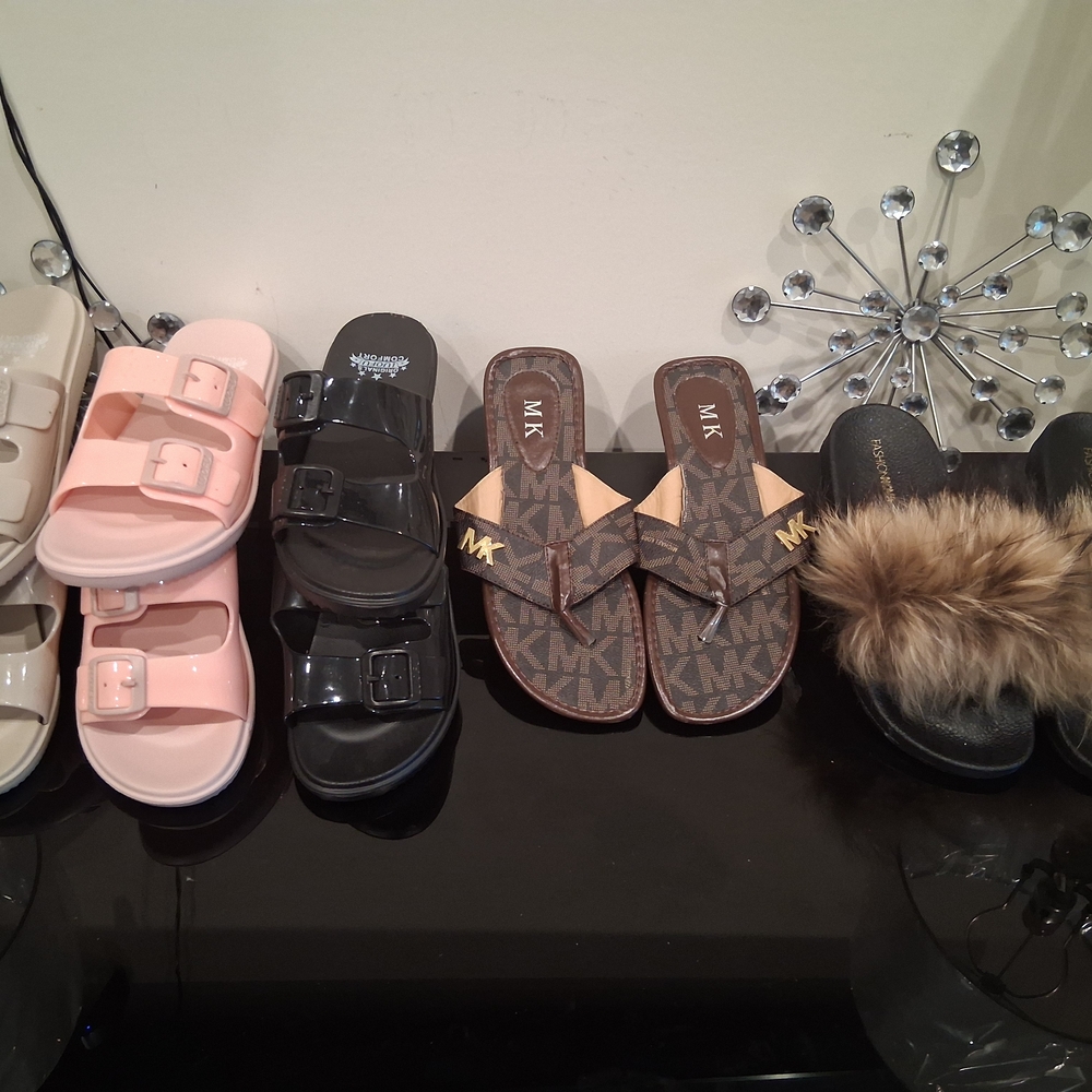 MK Brown and Gold Logo Slides